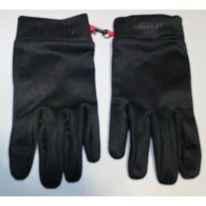 Womens Black Roots 73 Fitted Gloves S/M